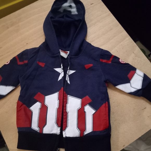 12m Avengers Age of Ultron Zip Up Hoodie - Picture 2 of 4